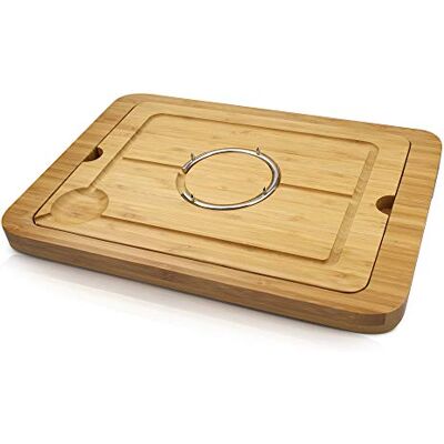 Rio Rockingham Forest MCB-4028 Deluxe Bamboe 5-in-1 Rechthoekig Multi-Board Set, 40 x 28 cm Rio Rockingham Forest MCB-4028 Deluxe Bamboe 5-in-1 Rechthoekig Multi-Board Set, 40 x 28 cm