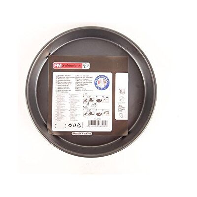 FMprofessional Fm Professional 8706.0 Bakplaat voor pizzaioli of banketbakkerij, staal, zwart, NC FMprofessional Fm Professional 8706.0 Bakplaat voor pizzaioli of banketbakkerij, staal, zwart, NC