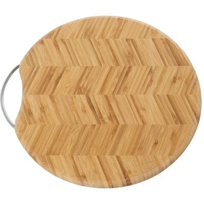 DRW Snijplank met houten handvat in natuur, 35 x 35 x 2 cm DRW Snijplank met houten handvat in natuur, 35 x 35 x 2 cm