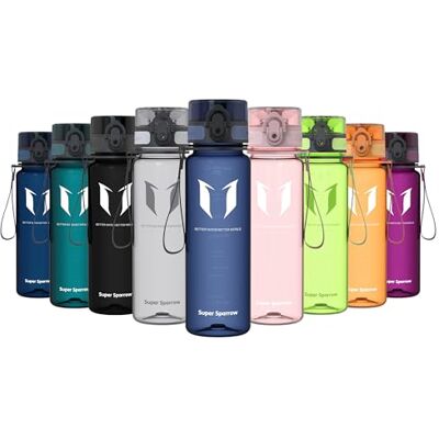 Super Sparrow Sparrow Waterfles Kind 500ml BPA-vrij Tritan Drinkfles 1-Click Fles, Lekvrij, Vaatwasserbestendig, Lichtgewicht, Duurzaam, Flip Top, Ergonomisch, School, Kinderen, Dagelijks Super Sparrow Sparrow Waterfles Kind 500ml BPA-vrij Tritan Drinkfles 1-Click Fles, Lekvrij, Vaatwasserbestendig, Lichtgewicht, Duurzaam, Flip Top, Ergonomisch, School, Kinderen, Dagelijks