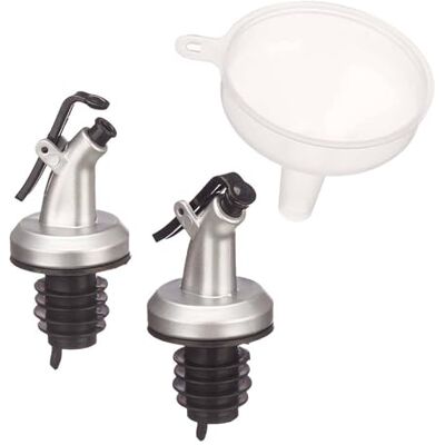 San Ignacio Set van 2 portioneertrechters, zilver, collectie Kinvara San Ignacio Set van 2 portioneertrechters, zilver, collectie Kinvara