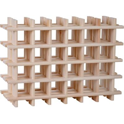 Aranaz Modulair wijnrek voor 24 flessen van hout, 75,9 x 22 x 54,5 cm Aranaz Modulair wijnrek voor 24 flessen van hout, 75,9 x 22 x 54,5 cm