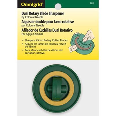 Omnigrid Dritz dubbele slijper met roterende snijder, groen Eenvoudig draaien en slijpen Omnigrid Dritz dubbele slijper met roterende snijder, groen Eenvoudig draaien en slijpen