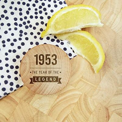 eBuyGB Gegraveerde magnetische flesopener "1952 Year of The Legend" Design 70e verjaardagscadeaus voor hem, mannen zeventiste cadeau voor papa, oom, broer eBuyGB Gegraveerde magnetische flesopener "1952 Year of The Legend" Design 70e verjaardagscadeaus voor hem, mannen zeventiste cadeau voor papa, oom, broer