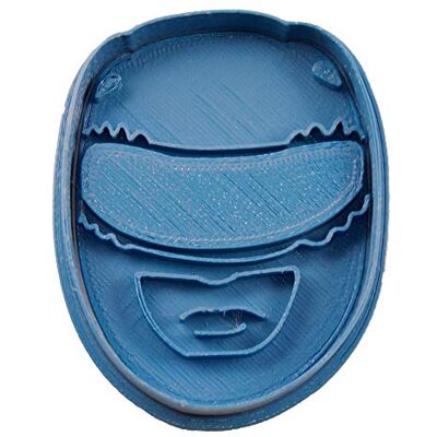 Power Ranger Koekjesvorm - Rood, Blauw - 8 x 7 x 1.5 cm - Koekjesvorm Power Ranger Koekjesvorm - Rood, Blauw - 8 x 7 x 1.5 cm - Koekjesvorm