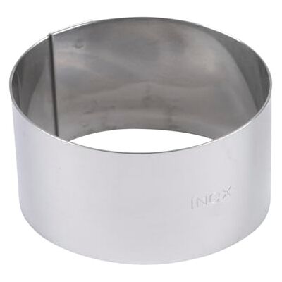 Gobel 865110 tachtig taartring, roestvrij staal Gobel 865110 tachtig taartring, roestvrij staal