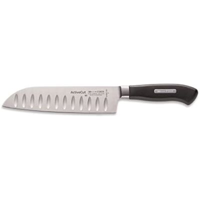 F.Dick F. DICK Santoku, ActiveCut 89042182K, keukenmes, mes met lemmet 18 cm, X30Cr13 staal, roestvrij, 54° HRC) F.Dick F. DICK Santoku, ActiveCut 89042182K, keukenmes, mes met lemmet 18 cm, X30Cr13 staal, roestvrij, 54° HRC)