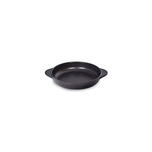 Valira Black braadpan / stoofpot, plat, zwart 16 cm