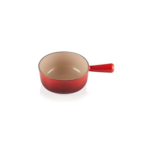 Le Creuset geëmailleerde gietijzeren fonduepan