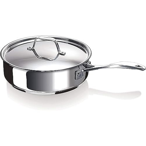 Beka Chef RVS gebakken pan met deksel 24 cm