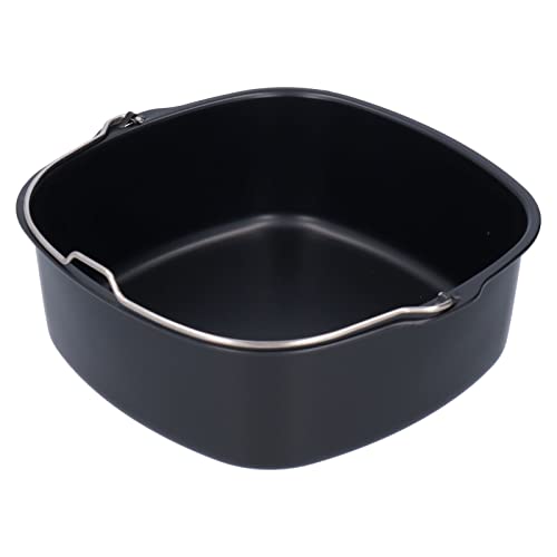 Les-Theresa Ronde Cake Pan 22cm Ronde Cake Tin, Cake Blikken Voor Bakken Veilige Kaas Cake Blikken Voor Bakken, Cake Emmer Air Fryer Cake Vat Fit Voor Hd9925 Hd9860 Hd9905 01 Friteuse