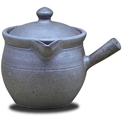 YIHANSS Kleipot Keramische Stoofpot Braadpan Chinese Klei Pot Antiek Retro Handgemaakte Hoge Temperatuur Braadpan Stoofpot Steen Gezondheid Medicijnpot (Kleur: 3l)