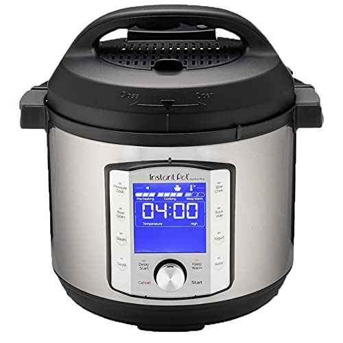 Instant Pot DUO EVO PLUS 7.6L elektrische snelkookpan. 10 functies in 1: sterilisator, slow kooktoestel, rijstkoker, stoompan