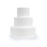 Miss Bakery's House ® Piepschuim schijven Cake Dummy Set 1-7,5 cm Ø 10 cm + 15 cm + 20 cm 3 lagen Cake Pops 22,5 cm hoge piepschuim taart 3 vloeren