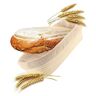 Robin Goods ® Gistingsmand met wasbaar linnen inzetstuk Gistingsmand van natuurlijk vlechtwerk ovale broodvorm (Gistingsmand ovaal 1 stuk)