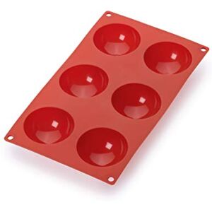 Lékué Bakvorm 6 Halve Bollen, Siliconen Lékué Bakvorm 6 Halve Bollen, Siliconen