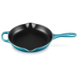 Le Creuset Signature Teal Gietijzeren Koekenpan 23cm Le Creuset Signature Teal Gietijzeren Koekenpan 23cm
