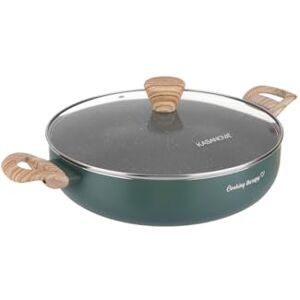 Kasanova 22cm Cooking Therapy Anti-aanbakpan met Deksel Kasanova 22cm Cooking Therapy Anti-aanbakpan met Deksel