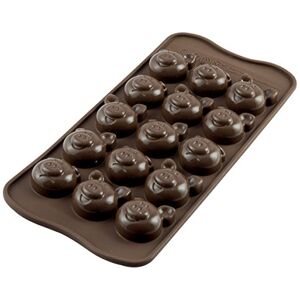 Silikomart Scg35 Chocoladevorm - Schattig Varkentje Silikomart Scg35 Chocoladevorm - Schattig Varkentje