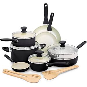 GreenPan - Rio - Keramisch Antiaanbaklaag - 16pc - Pannenset GreenPan - Rio - Keramisch Antiaanbaklaag - 16pc - Pannenset