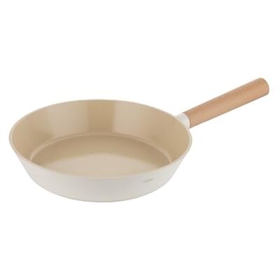 Florina Nube aluminium koekenpan 28 cm Geschikt voor inductie Krasbestendige keramische coating Soft-touch handgreep met houteffect Hittebestendig Gemakkelijk schoon te maken Florina Nube aluminium koekenpan 28 cm Geschikt voor inductie Krasbestendige keramische coating Soft-touch handgreep met houteffect Hittebestendig Gemakkelijk schoon te maken