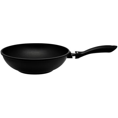 ELO Alucast DUR® Select Wokpan, 28 cm Krasbestendige dur® Select antiaanbaklaag, vlambescherming, vaatwasmachinebestendig ELO Alucast DUR® Select Wokpan, 28 cm Krasbestendige dur® Select antiaanbaklaag, vlambescherming, vaatwasmachinebestendig