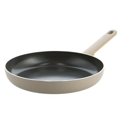GreenChef Tones Koekenpan met Keramische Antiaanbaklaag, 30 cm, Inductiegeschikt, PFAS-Vrij, Ovenbestendig 200 °C, Vaatwasmachinebestendig, Taupe GreenChef Tones Koekenpan met Keramische Antiaanbaklaag, 30 cm, Inductiegeschikt, PFAS-Vrij, Ovenbestendig 200 °C, Vaatwasmachinebestendig, Taupe