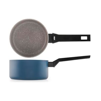 H&H Steelpan 1 anti-aanbakgreep Arctic 16 cm H&H Steelpan 1 anti-aanbakgreep Arctic 16 cm