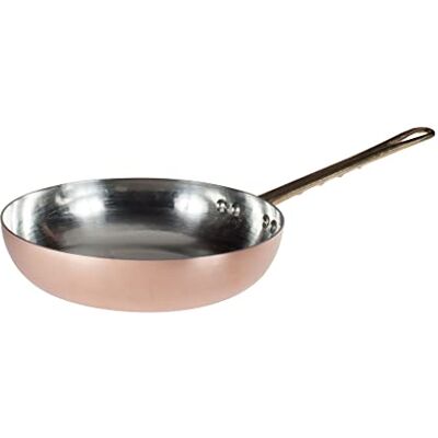 Agnelli koperen koekenpan - Handgesmeed 2mm - 36cm - Koekenpan Agnelli koperen koekenpan - Handgesmeed 2mm - 36cm - Koekenpan