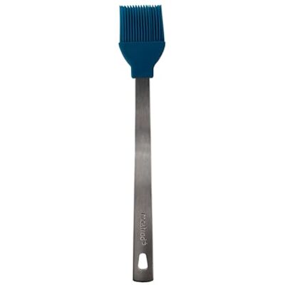 mastrad Keukenborstel van roestvrij staal en siliconen Afneembare kop en stalen handvat Hittebestendig (300°C) Vaatwasmachinebestendig Blauw mastrad Keukenborstel van roestvrij staal en siliconen Afneembare kop en stalen handvat Hittebestendig (300°C) Vaatwasmachinebestendig Blauw