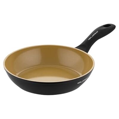 Florina AMVEGAN Aluminium Pan 20 cm I Hoge duurzaamheid I Olijfolie keramische coating I Gemakkelijk koken en spoelen I Voor alle soorten kachels I Origineel ontwerp Florina AMVEGAN Aluminium Pan 20 cm I Hoge duurzaamheid I Olijfolie keramische coating I Gemakkelijk koken en spoelen I Voor alle soorten kachels I Origineel ontwerp