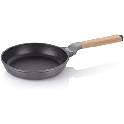 Kela Braadpan Vitana, Ø 24 cm, gegoten aluminium, grijs, recyclebaar, bodem voor alle kookplaten, anti-aanbaklaag, hittebestendig tot 180 ° C, 10084 Kela Braadpan Vitana, Ø 24 cm, gegoten aluminium, grijs, recyclebaar, bodem voor alle kookplaten, anti-aanbaklaag, hittebestendig tot 180 ° C, 10084
