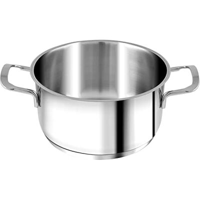 H&H Elodie RVS Inductiepan - 20 cm H&H Elodie RVS Inductiepan - 20 cm