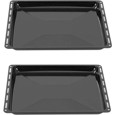 ICQN Set Standaard Bakplaten 42,2 x 37,5 cm Geëmailleerd Compatibel met AEG, Electrolux, IKEA, Zanussi, Juno en Zoppas ICQN Set Standaard Bakplaten 42,2 x 37,5 cm Geëmailleerd Compatibel met AEG, Electrolux, IKEA, Zanussi, Juno en Zoppas