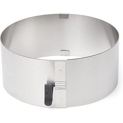 patisse 72458 verstelbare taartring, uittrekbare bakcirkel met klemhendel roestvrij staal hoogte 7 cm x Ø 17 tot 30 cm patisse 72458 verstelbare taartring, uittrekbare bakcirkel met klemhendel roestvrij staal hoogte 7 cm x Ø 17 tot 30 cm