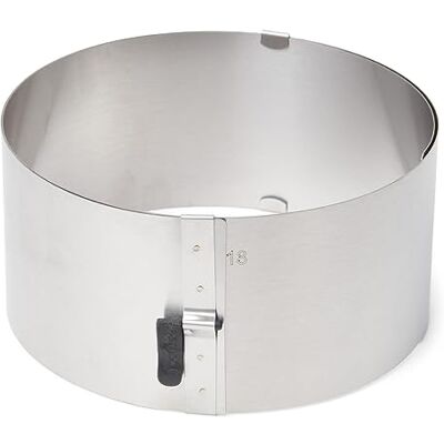 patisse 72457 verstelbare taartcirkel, uittrekbare bakcirkel met klemhendel roestvrij staal hoogte 9 cm x Ø 17 tot 30 cm patisse 72457 verstelbare taartcirkel, uittrekbare bakcirkel met klemhendel roestvrij staal hoogte 9 cm x Ø 17 tot 30 cm