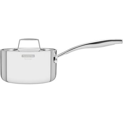 Tramontina GRANO steelpan 18 cm, roestvrij staal 18/10, roestvrij, met deksel, geschikt voor inductie, ovenvast tot 260 °C, vaatwasmachinebestendig, steelpan, drielaagse bodem, energiezuinig koken Tramontina GRANO steelpan 18 cm, roestvrij staal 18/10, roestvrij, met deksel, geschikt voor inductie, ovenvast tot 260 °C, vaatwasmachinebestendig, steelpan, drielaagse bodem, energiezuinig koken