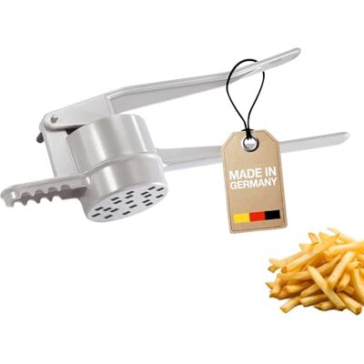 Westmark Frietpers – churro pers, aardappelpers gemaakt van hoogwaardig aluminium – voor aardappelen, churros & frietjes – Zilver, 41 cm Westmark Frietpers – churro pers, aardappelpers gemaakt van hoogwaardig aluminium – voor aardappelen, churros & frietjes – Zilver, 41 cm