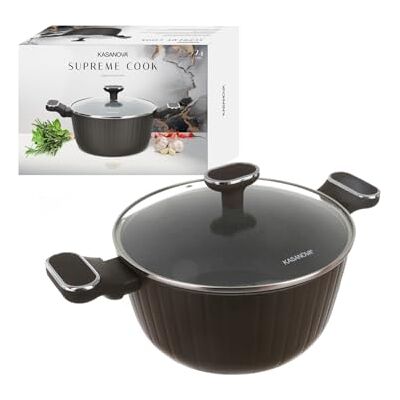 KASANOVA Supreme Cook Pan 24cm met Deksel KASANOVA Supreme Cook Pan 24cm met Deksel