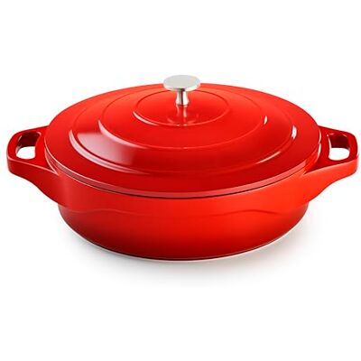 Pradel Excellence PCUI003005 Ronde braadpan Magma van gegoten aluminium Ø 28 cm antiaanbaklaag in steenlook 2 hittebestendige handgrepen alle warmtebronnen Pradel Excellence PCUI003005 Ronde braadpan Magma van gegoten aluminium Ø 28 cm antiaanbaklaag in steenlook 2 hittebestendige handgrepen alle warmtebronnen