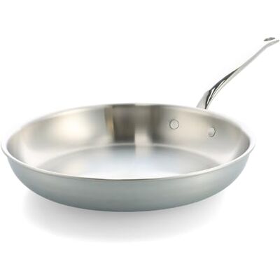 GreenPan Premier 5PLY Koekenpan RVS Ongecoat, 28 cm, 5-Laags, Inductiegeschikt, Ovenbestendig 250 °C, Vaatwasmachinebestendig, Zilver GreenPan Premier 5PLY Koekenpan RVS Ongecoat, 28 cm, 5-Laags, Inductiegeschikt, Ovenbestendig 250 °C, Vaatwasmachinebestendig, Zilver