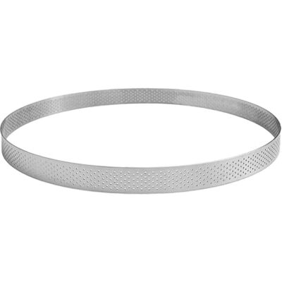 Gobel - Cercle tarte perforé inox 280x20 - Taartring Gobel - Cercle tarte perforé inox 280x20 - Taartring