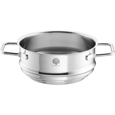 Schulte-Ufer Wega Multi-stoommop, roestvrij staal, zilver, universeel Schulte-Ufer Wega Multi-stoommop, roestvrij staal, zilver, universeel