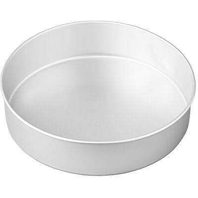 Wilton Decorator Preferred Deep Round Cake Pan Bakvorm, Ø 30 x 7,5 cm Ronde Aluminium Bakvorm, Diepe Taartvorm voor Laagjestaarten, Meerlaagse Taarten en Gestapelde Cakes Wilton Decorator Preferred Deep Round Cake Pan Bakvorm, Ø 30 x 7,5 cm Ronde Aluminium Bakvorm, Diepe Taartvorm voor Laagjestaarten, Meerlaagse Taarten en Gestapelde Cakes