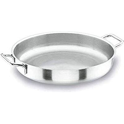 Lacor 45 CM ROESTVRIJSTALEN WAGNER PAELLA PAN Gemaakt van voedselveilig roestvrij staal; hoge corrosiebestendigheid en duurzaamheid bij dagelijks gebruik Lacor 45 CM ROESTVRIJSTALEN WAGNER PAELLA PAN Gemaakt van voedselveilig roestvrij staal; hoge corrosiebestendigheid en duurzaamheid bij dagelijks gebruik