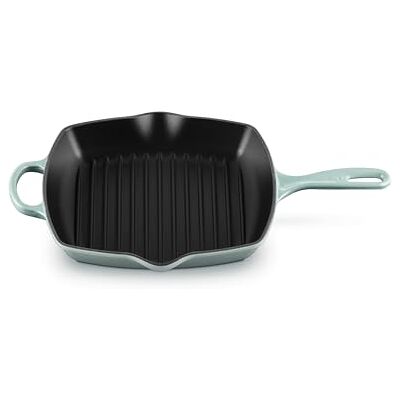 Le Creuset Signature Zout Zee Gietijzeren Vierkante Grill Le Creuset Signature Zout Zee Gietijzeren Vierkante Grill