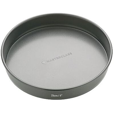 Master Class KCMCHB27 Bakvorm voor taartbodems en sandwiches met losse bodem en anti-aanbaklaag, 23 cm, zwart Master Class KCMCHB27 Bakvorm voor taartbodems en sandwiches met losse bodem en anti-aanbaklaag, 23 cm, zwart
