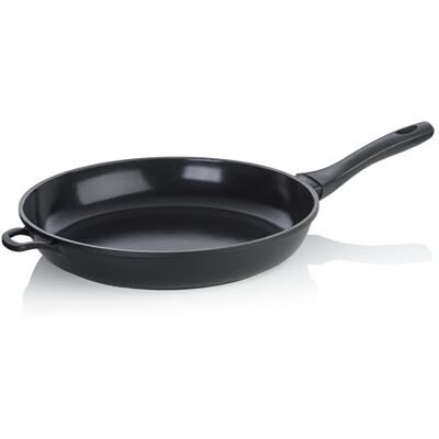 Kela ATURA, braadpan 32 cm, inductie, gegoten aluminium keramiek gecoat, bakelieten handvat, PFAS vrij Kela ATURA, braadpan 32 cm, inductie, gegoten aluminium keramiek gecoat, bakelieten handvat, PFAS vrij