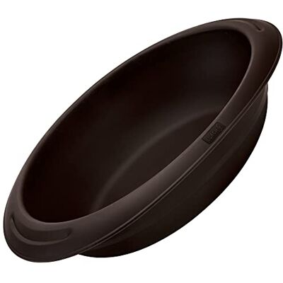 Lurch 85034 FlexiForm Ovaal/Broodbakvorm voor het bakken van verschillende soorten brood van 100% BPA-vrij premium platina siliconen 24 x 18 cm, bruin Lurch 85034 FlexiForm Ovaal/Broodbakvorm voor het bakken van verschillende soorten brood van 100% BPA-vrij premium platina siliconen 24 x 18 cm, bruin