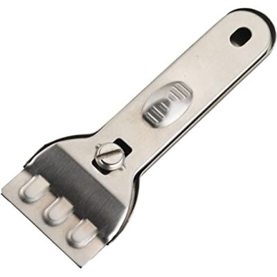 KitchenCraft schraper voor keramische kookplaat, roestvrij staal, zilver, 28 x 28 x 30 cm KitchenCraft schraper voor keramische kookplaat, roestvrij staal, zilver, 28 x 28 x 30 cm